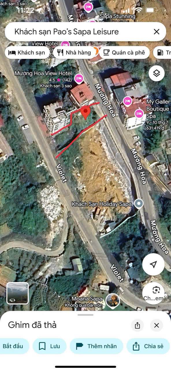 Đất Mường Hoa, Sa Pa 323m² giá 30 tỷ - Kinh doanh đắc địa