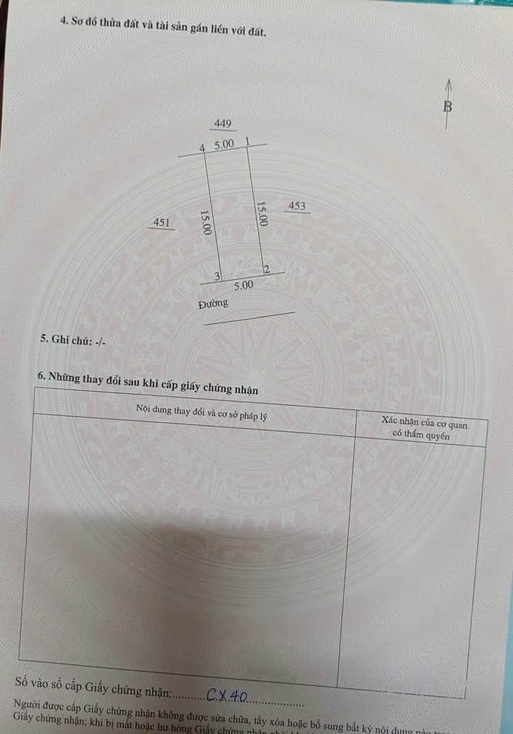 Đất đấu giá Bình Minh Mễ Sở 75m² giá 3 tỷ - Đường ô tô tránh nhau, đầu tư sinh lời!