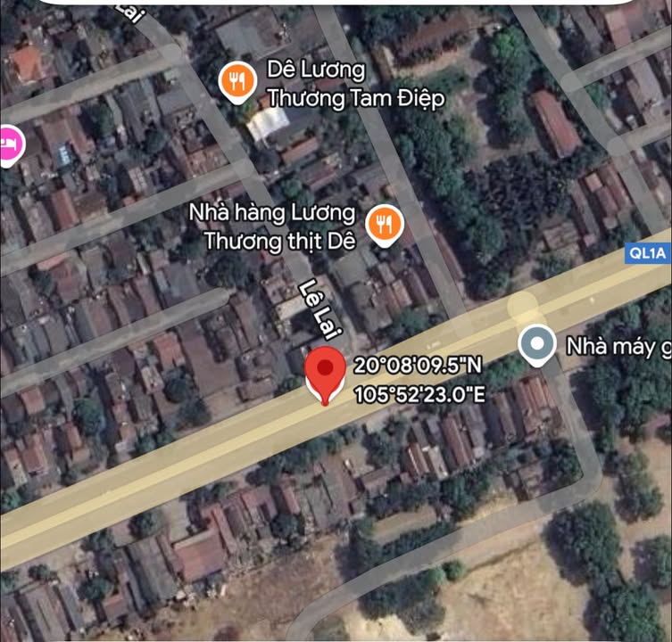 FrontHouse mặt đường Quốc lộ 1A, phường Trung Sơn, Tam Điệp, Ninh Bình 67.49m² - Kinh doanh đắc địa, giá siêu tốt!