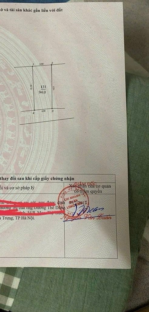 Đất nền Thạch Bàn, 94m² giá 12 tỷ - Mặt tiền rộng ô tô vào tận nơi!