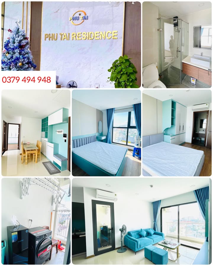 Chung cư Phú Tài Residence Quy Nhơn 50m² giá 1.5 tỷ - Tiện ích đầy đủ, gần biển!
