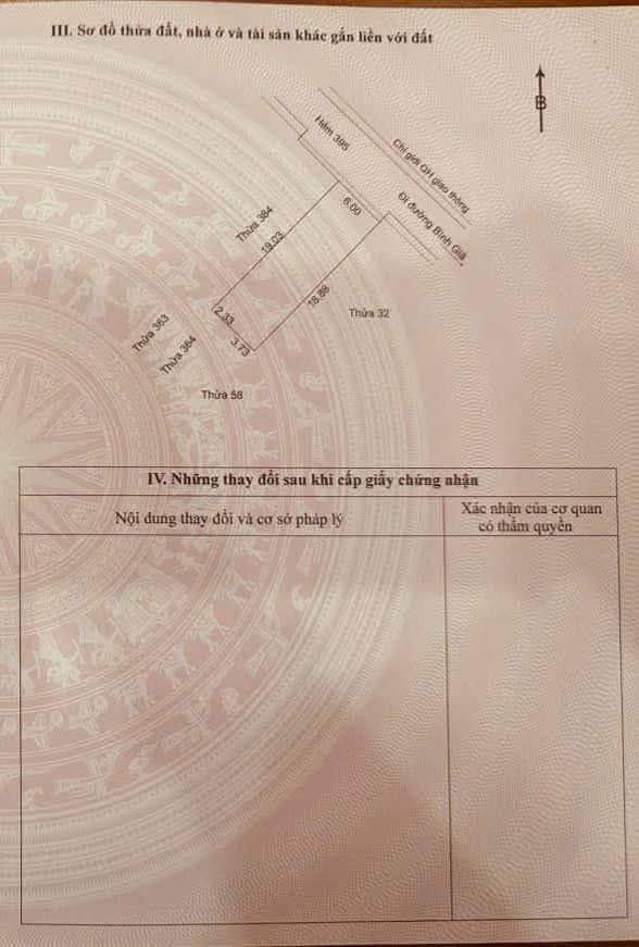 Đất nền Vũng Tàu 114m² giá 9.5 tỷ - Hướng Đông Bắc, vị trí đẹp