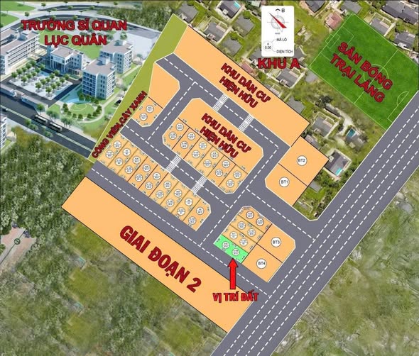 Đất nền Cổ Đông Sơn Tây 61m² - Vị trí đắc địa, sổ đỏ chính chủ!