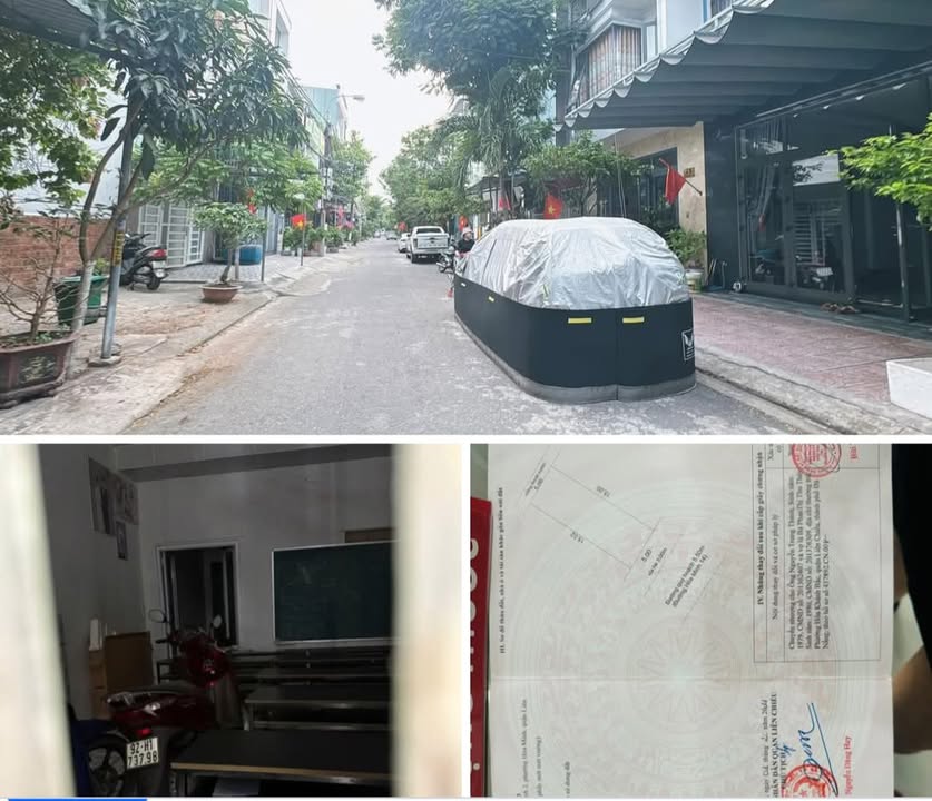 Đất Hòa Minh 75m² giá 5.35 tỷ - Bán đất tặng nhà 2 phòng ngủ cho thuê thu nhập tốt!