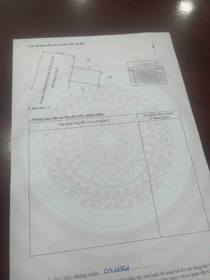 Đất nền mặt tiền Lê Hồng Phong, Nha Trang 52.5m² giá 7.5 tỷ - Cơ hội đầu tư tuyệt vời!