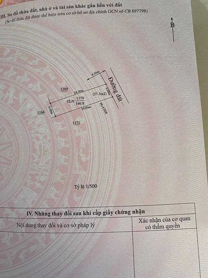 Đất nền Khánh Bình Tân Uyên 144m² giá chỉ 1.3 tỷ - Đầu tư sinh lời ngay!