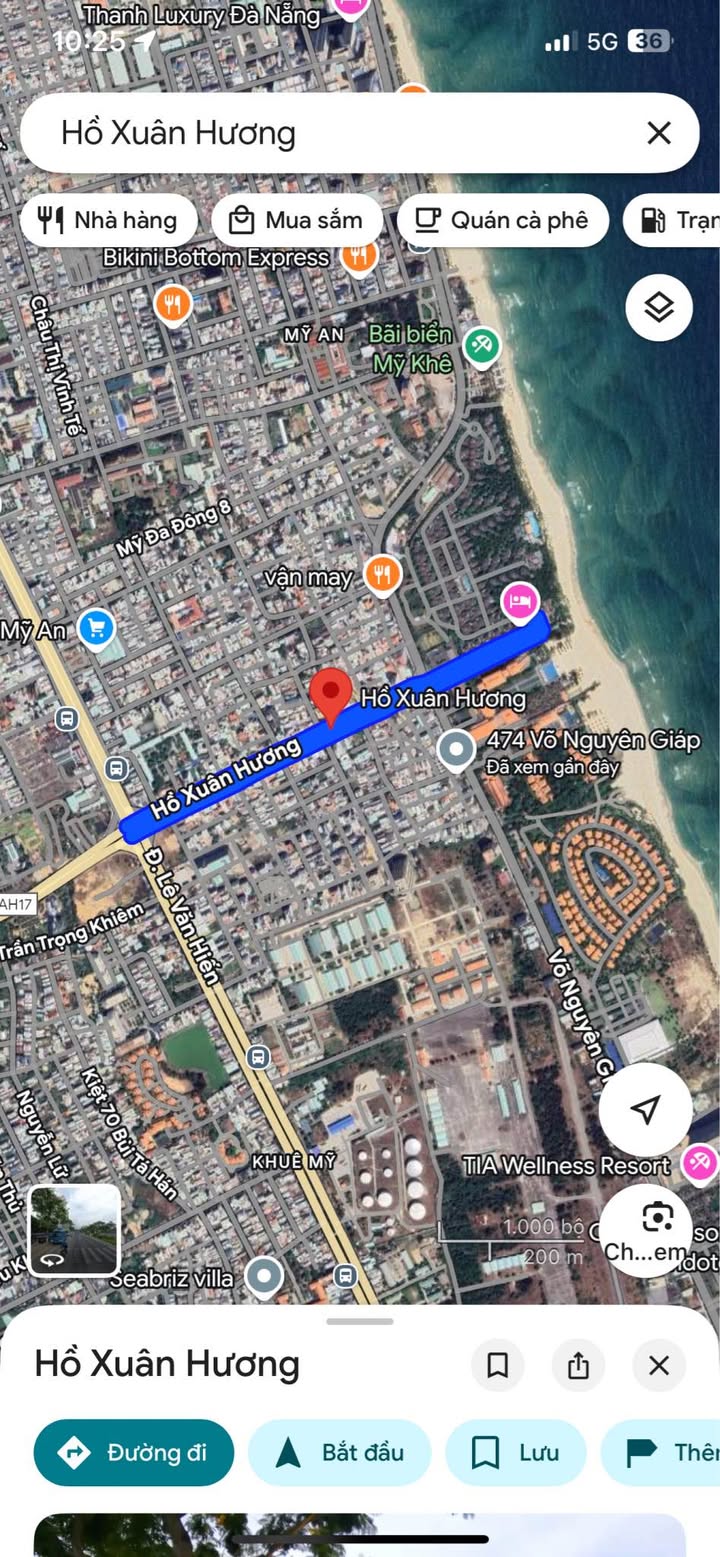 Đất vàng mặt tiền Hồ Xuân Hương 265m² giá 52.5 tỷ - Cơ hội đầu tư tuyệt vời!