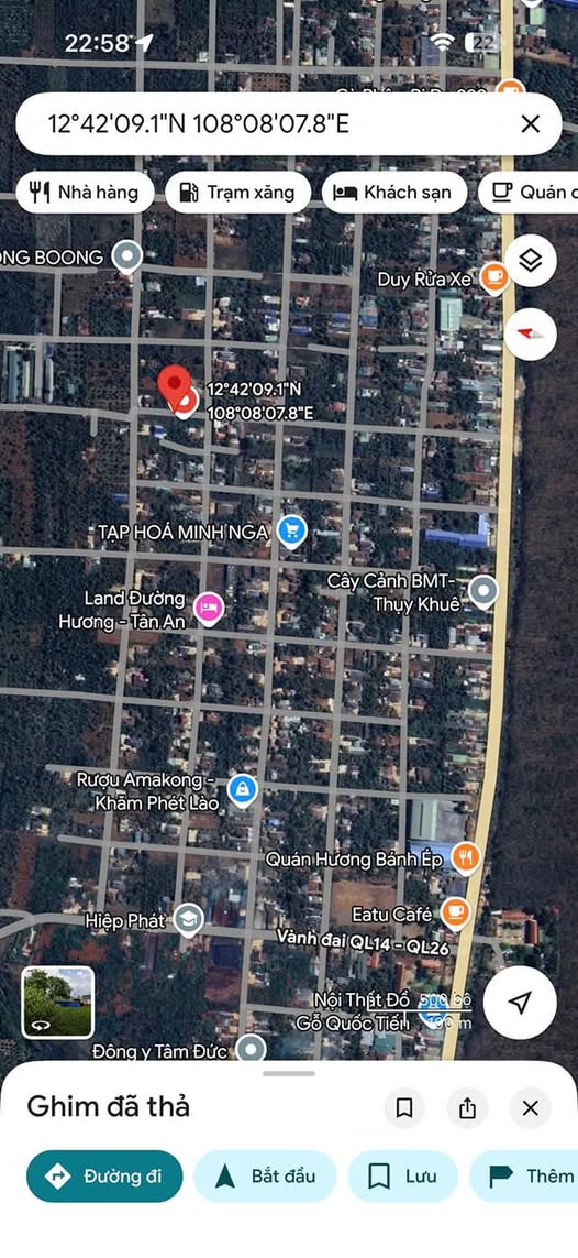 Đất nền Ea Tu Buôn Ma Thuột 200m² giá 1.59 tỷ - Cơ hội đầu tư hấp dẫn!