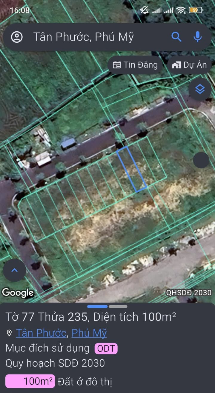 Đất nền liền kề 100m² đường Lê Thị Hồng Gấm - Giá 2.585 tỷ, sổ đỏ chính chủ!