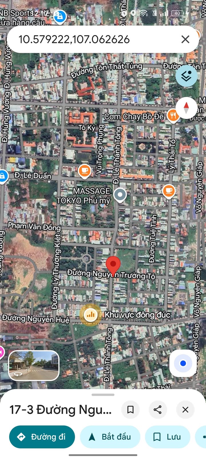 Đất nền Lê Thánh Tông, Phú Mỹ 250m² giá 10 tỷ - Cơ hội đầu tư hiếm có!