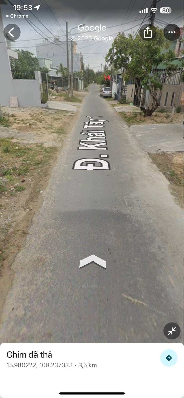 Đất nền mặt tiền Khái Tây 1, Hòa Quý, 175m² - Đầu tư sinh lời ngay!