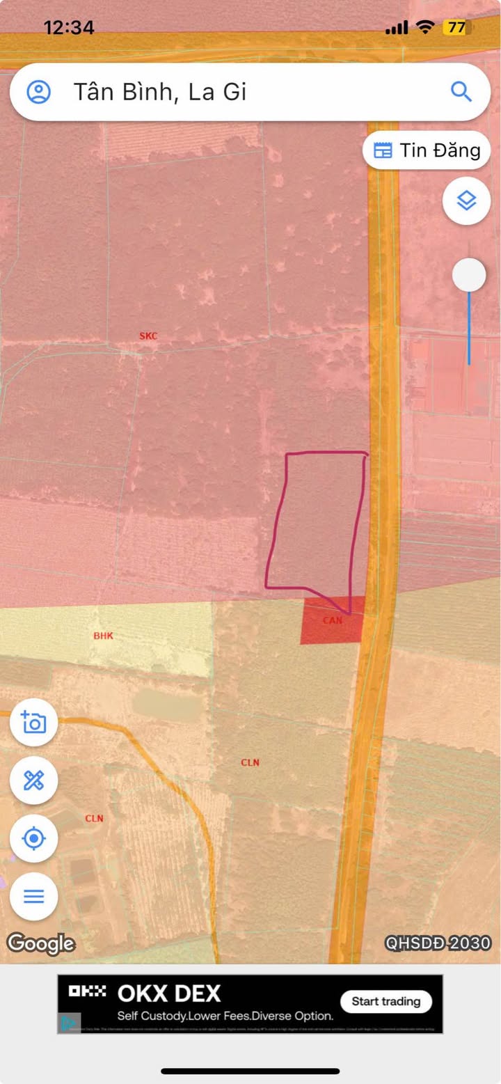 Đất nền 1,4ha mặt tiền đường tại Khu Công Nghiệp Tân Bình - Cơ hội đầu tư tuyệt vời!