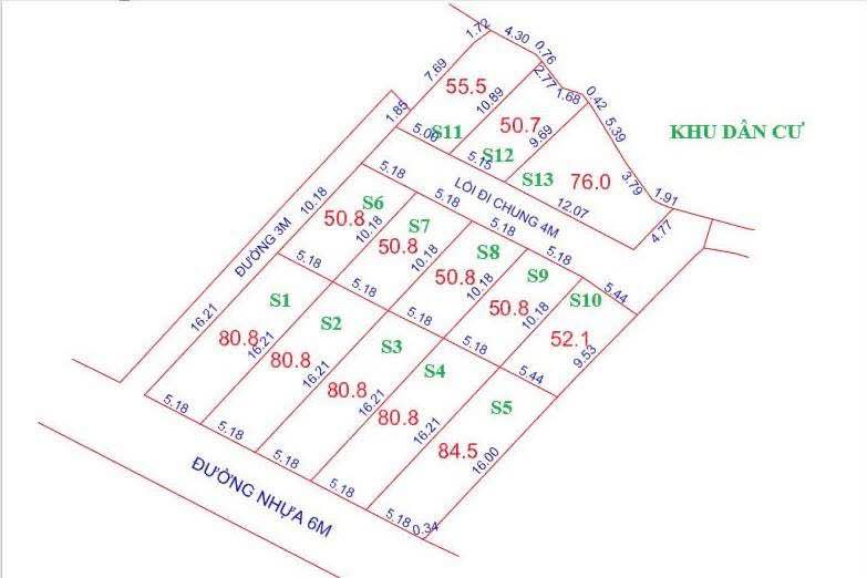 Đất nền Thành Vinh 50,7m² giá chỉ từ 1,6 tỷ - Đầu tư sinh lời ngay!