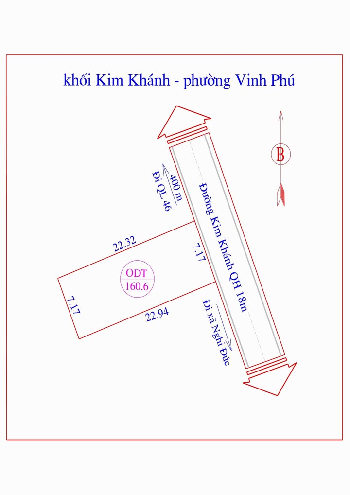 Đất nền Kim Khánh, Nghi Ân 160m² giá 4 tỷ - Cơ hội đầu tư hấp dẫn!