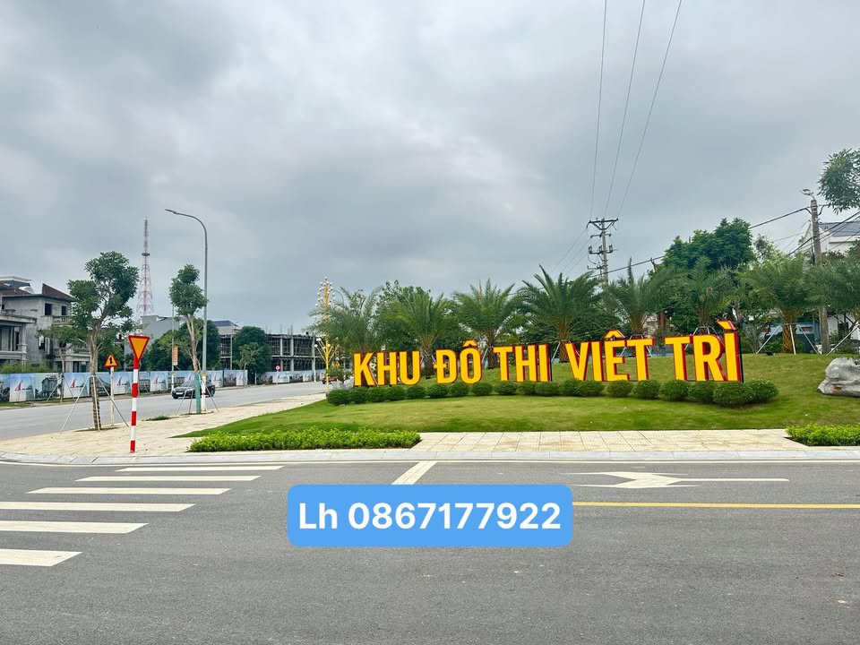 Đất biệt thự khu đô thị Việt Trì 180m² giá 9 tỷ - Đầu tư sinh lời tiềm năng!