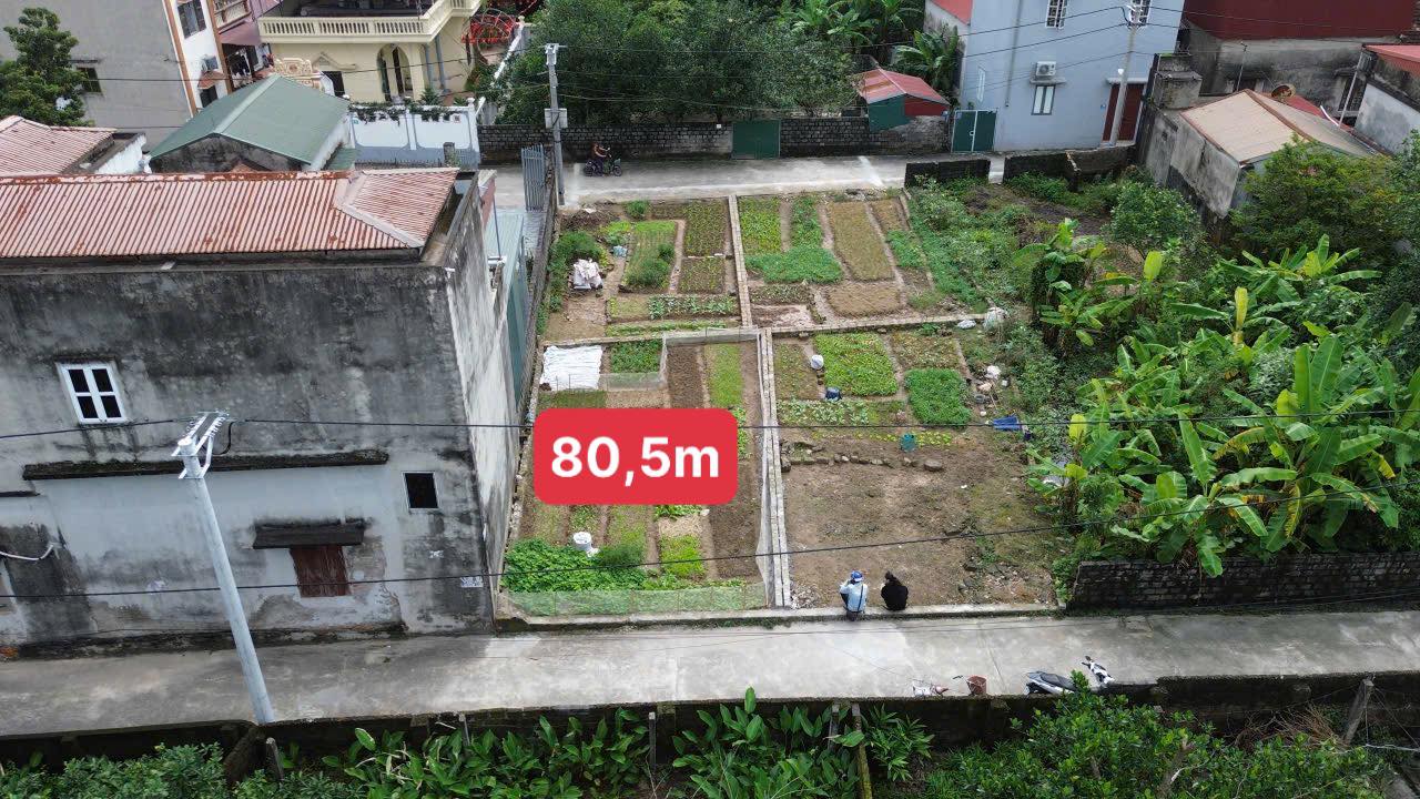 Lô đất 80.5m² tại Trung Tú, Ứng Hòa - Giá chỉ 2 tỷ, pháp lý rõ ràng!