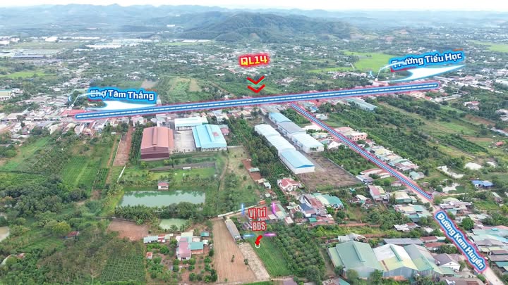 Đất nền Tâm Thắng 200m² giá chỉ 430 triệu - Cơ hội đầu tư không thể bỏ qua!