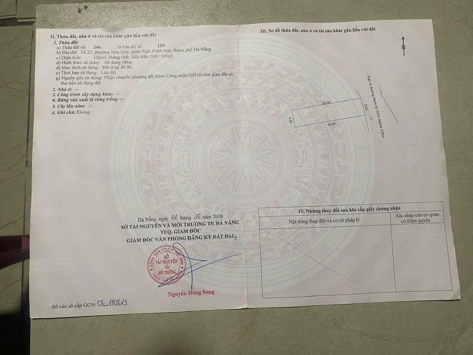 Đất nền đường Khái Tây 1, Hòa Quý, 100m² giá 3.75 tỷ - Đầu tư sinh lời!