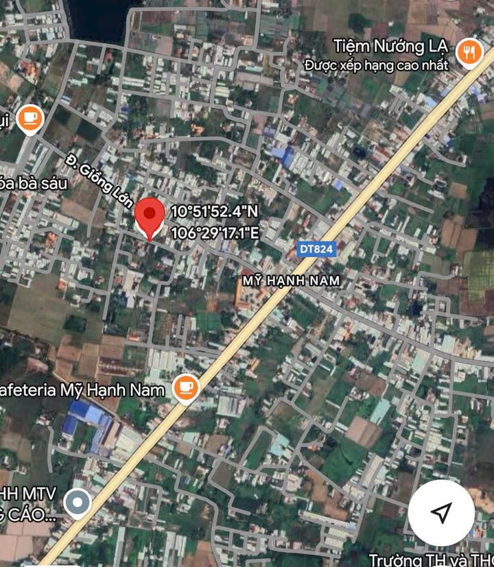 Đất thổ cư 112m² tại Mỹ Hạnh Nam, Đức Hòa - Giá chỉ 1,4 tỷ, công chứng ngay!