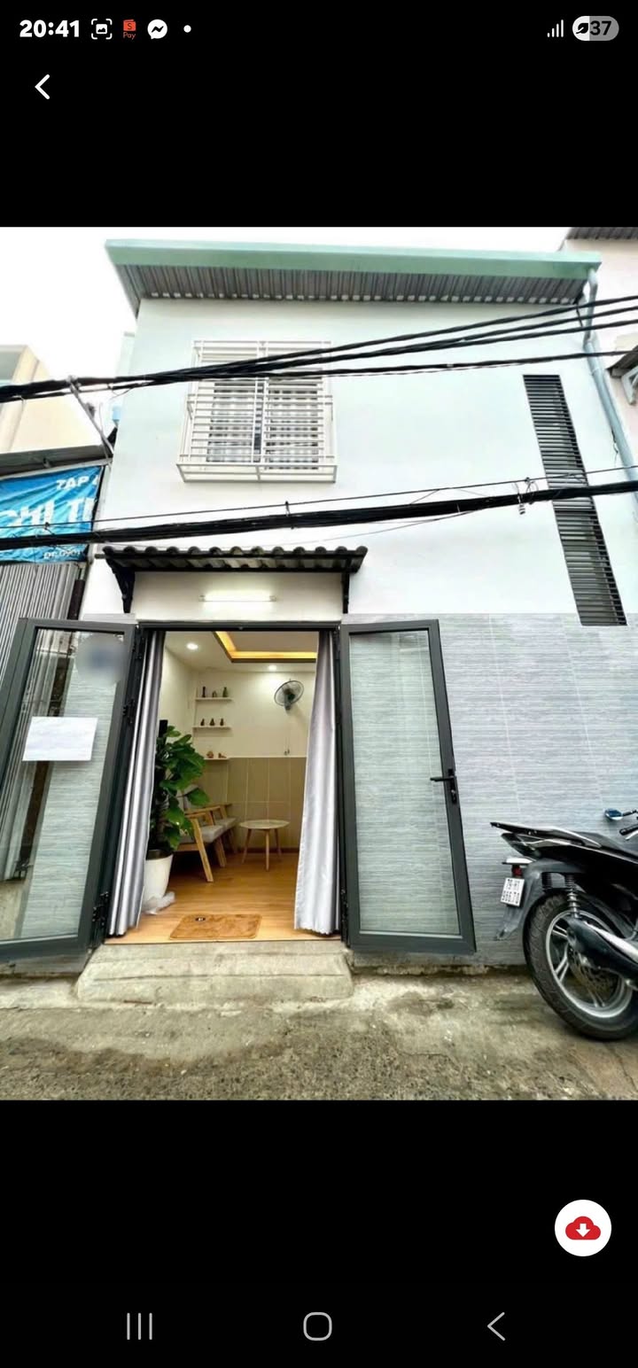 Nhà mặt tiền hẻm xe hơi Huỳnh Tấn Phát, Quận 7, diện tích 15m² giá 1.9 tỷ - Sổ hồng riêng, an ninh tốt!