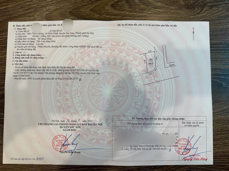 Đất nền lô góc 66m² Hiền Ninh, Sóc Sơn - Đầu tư sinh lời ngay!