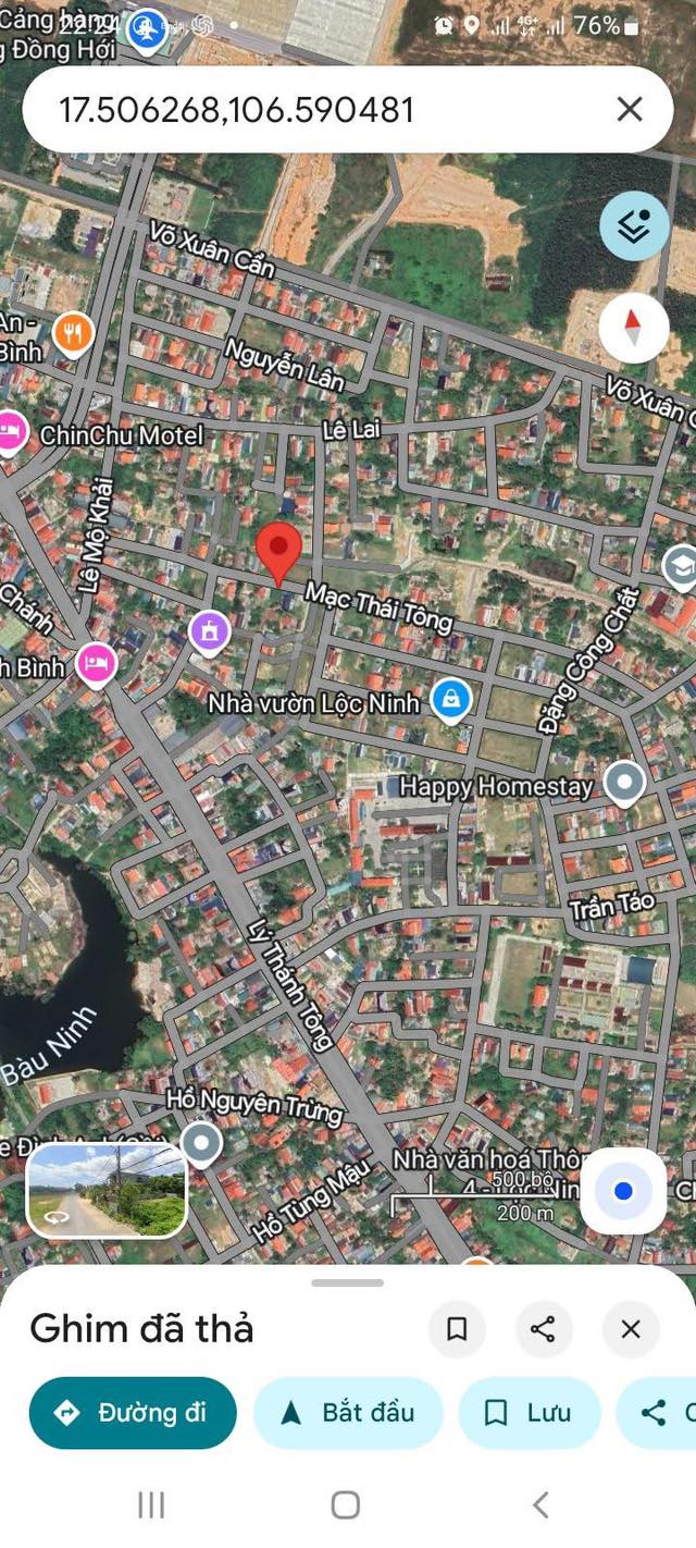 Đất mặt tiền Mạc Thái Tông 132m² giá 1.6 tỷ - Cơ hội đầu tư tuyệt vời!