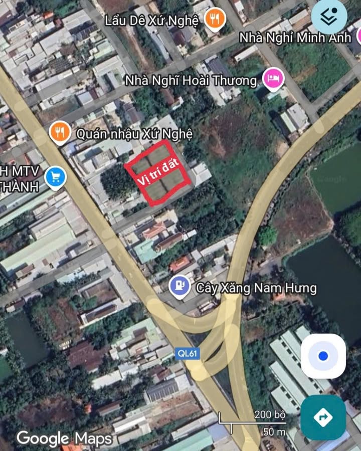 Đất nền liền kề quốc lộ 61, Châu Thành, Kiên Giang 100m² - Giá chỉ 900 triệu!