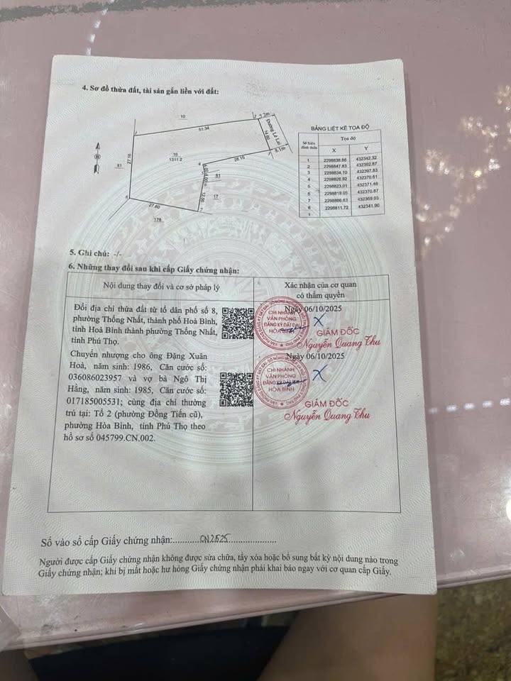 Đất nền Lê Lai, Hòa Bình 1311m² giá 6.556 tỷ - Đầu tư sinh lời ngay!