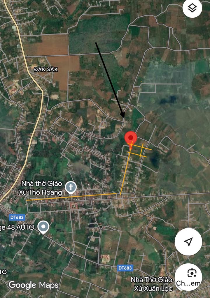 Đất thổ cư 400m² Đắk Sắk - Giá 5.1 tỷ - Mặt tiền đường nhựa 30m