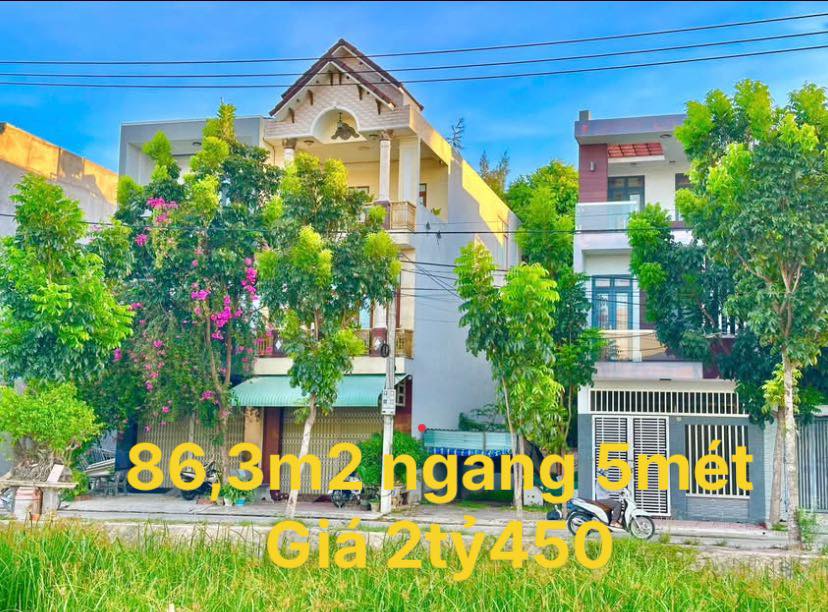 Đất mặt tiền Trần Đình Trí, Nhơn Bình, 86.3m² giá 2.45 tỷ - Đầu tư sinh lời ngay!