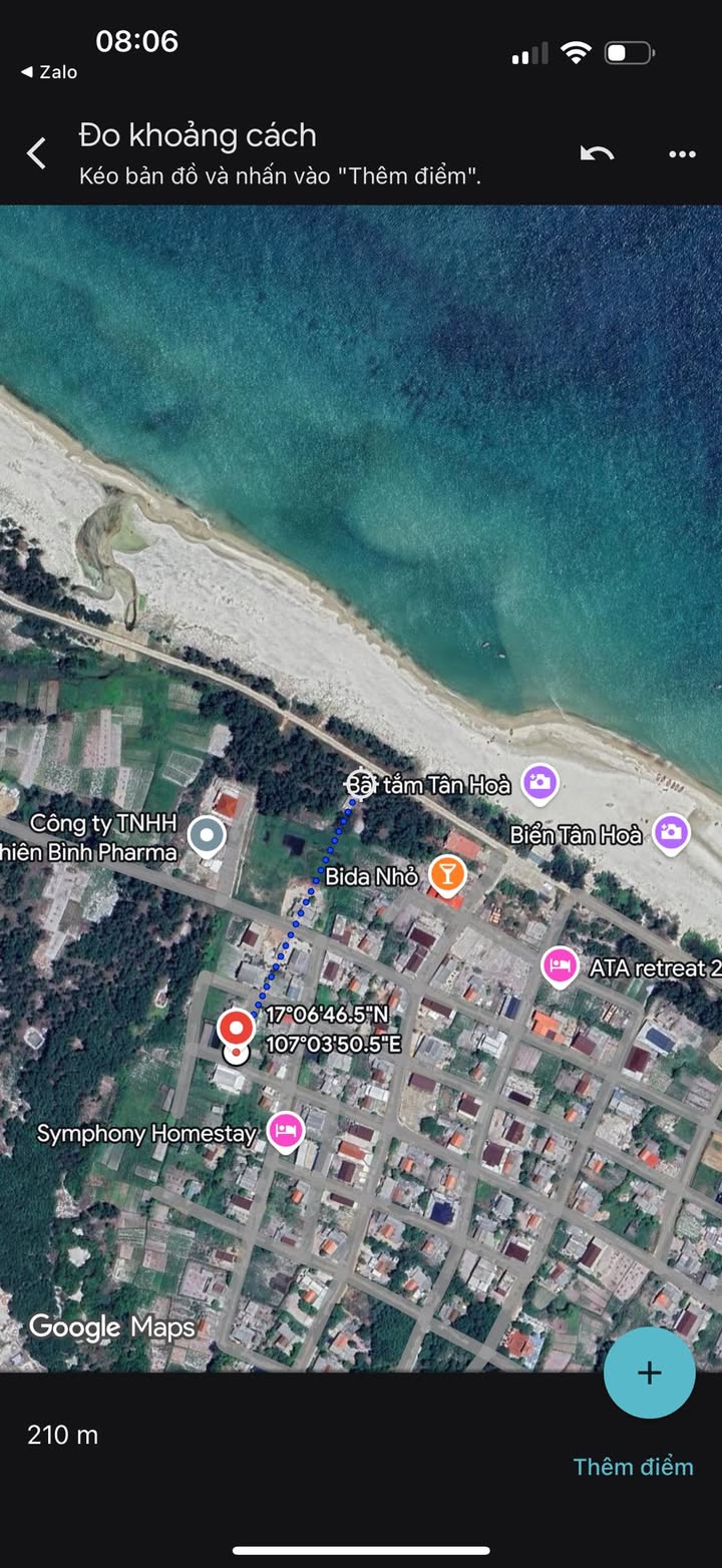 Đất biển Vĩnh Thái, Vĩnh Linh 300m² giá 520 triệu - Cơ hội đầu tư tuyệt vời!