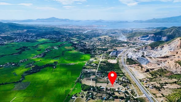 Đất thổ cư thôn Giải Phóng Cam Ranh 193m² giá 700 triệu - Khu dân cư sầm uất!