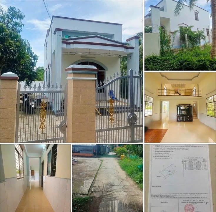 Nhà lầu Phú Hưng, Bến Tre 254m² giá 1.3 tỷ - Sổ đỏ chính chủ!