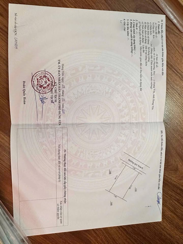 Bán đất KDCM mới Liên Phương Phố Hiến 91m² giá 3 tỷ - Cơ hội đầu tư hấp dẫn!