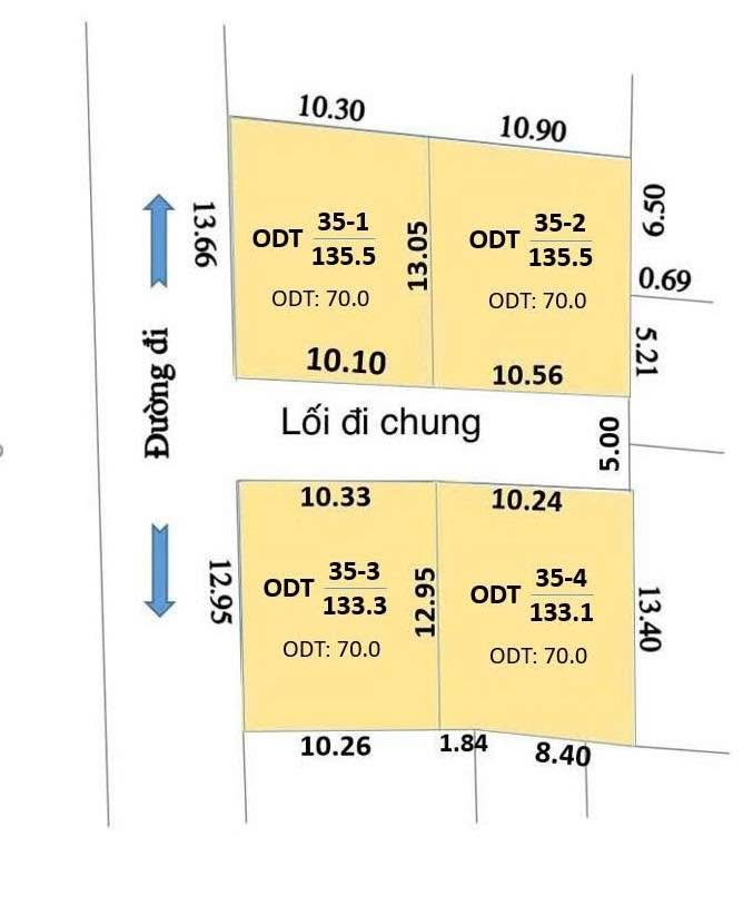 Đất Phú Cường 135m² giá 2 tỷ - Mặt tiền rộng, oto vào tận bếp!