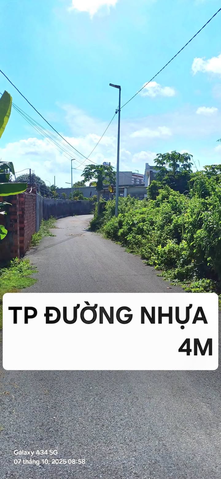 Đất nền Tam Phước Long Điền 192m² giá 1.07 tỷ - Đường nhựa thuận tiện!