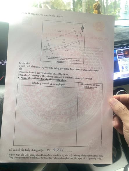 Đất nền Nghi Liên 96m² giá 1.1 tỷ - Vị trí đẹp, tiện ích đầy đủ!