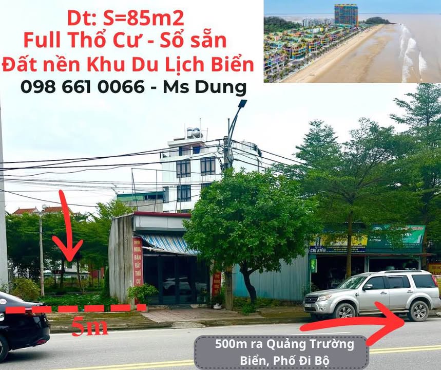 Đất nền biển Quất Lâm 85m² giá 1.35 tỷ - Đầu tư sinh lời ngay!