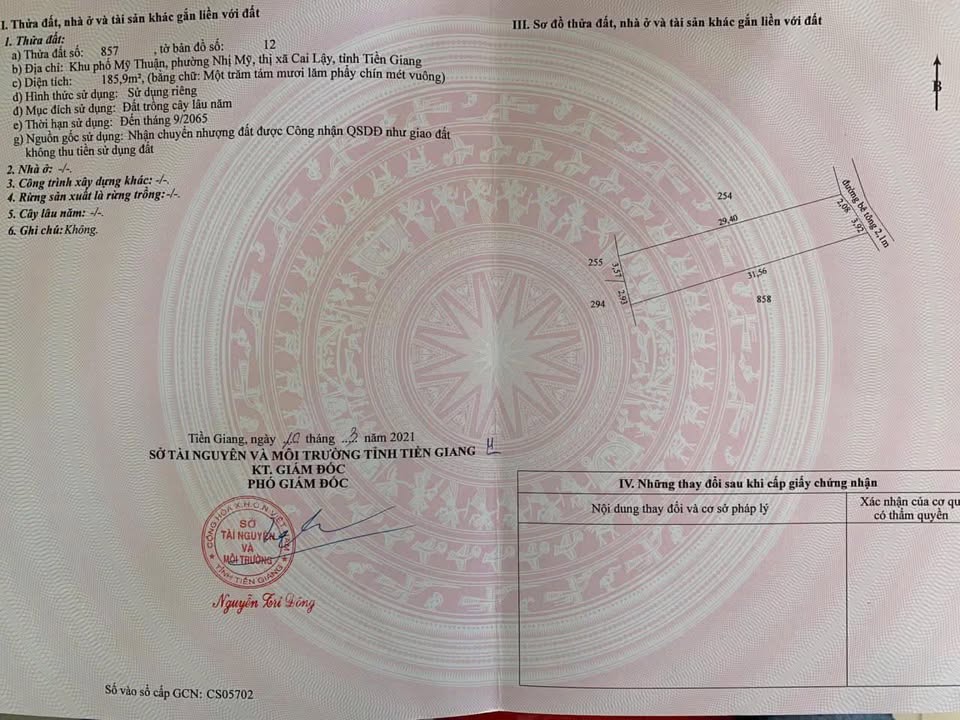 Đất nền Nhị Mỹ, Cai Lậy 180m² giá 690 triệu - Giảm giá sốc, cơ hội đầu tư không thể bỏ qua!