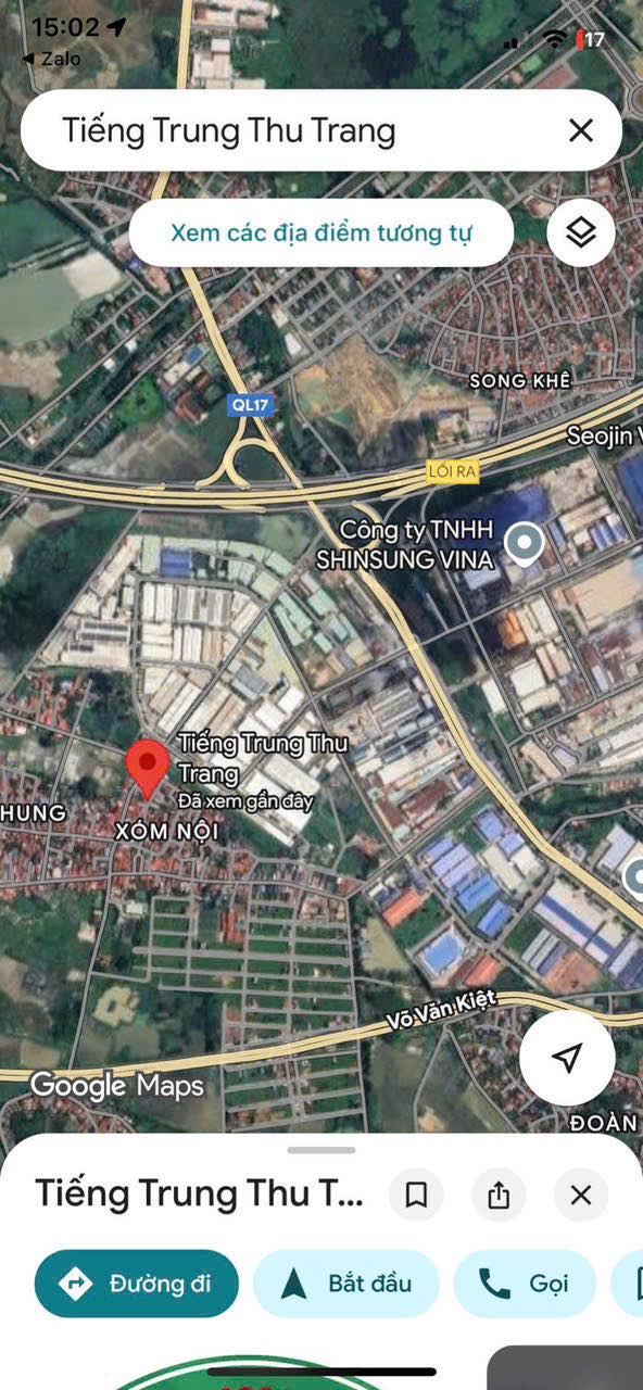 Đất thổ cư 244.9m² tại Nội Hoàng, Yên Dũng giá 3.8 tỷ - Cơ hội đầu tư đắc địa!