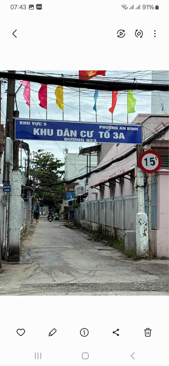 Nhà trệt lửng tại Ninh Kiều, Cần Thơ 67m² giá 1.9 tỷ - Sẵn sàng vào ở!