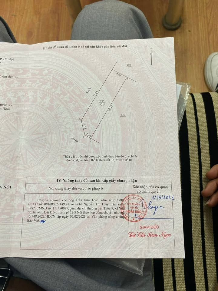 Đất dịch vụ Trạm Trôi 92m² giá 1.4 tỷ - Lô góc 2 mặt tiền đẹp