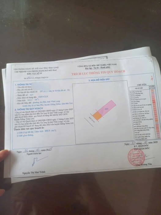 Đất Mặt Tiền 887 Sơn Phú Bến Tre 939m² giá chỉ 4.09 tỷ - Đầu tư sinh lời ngay!