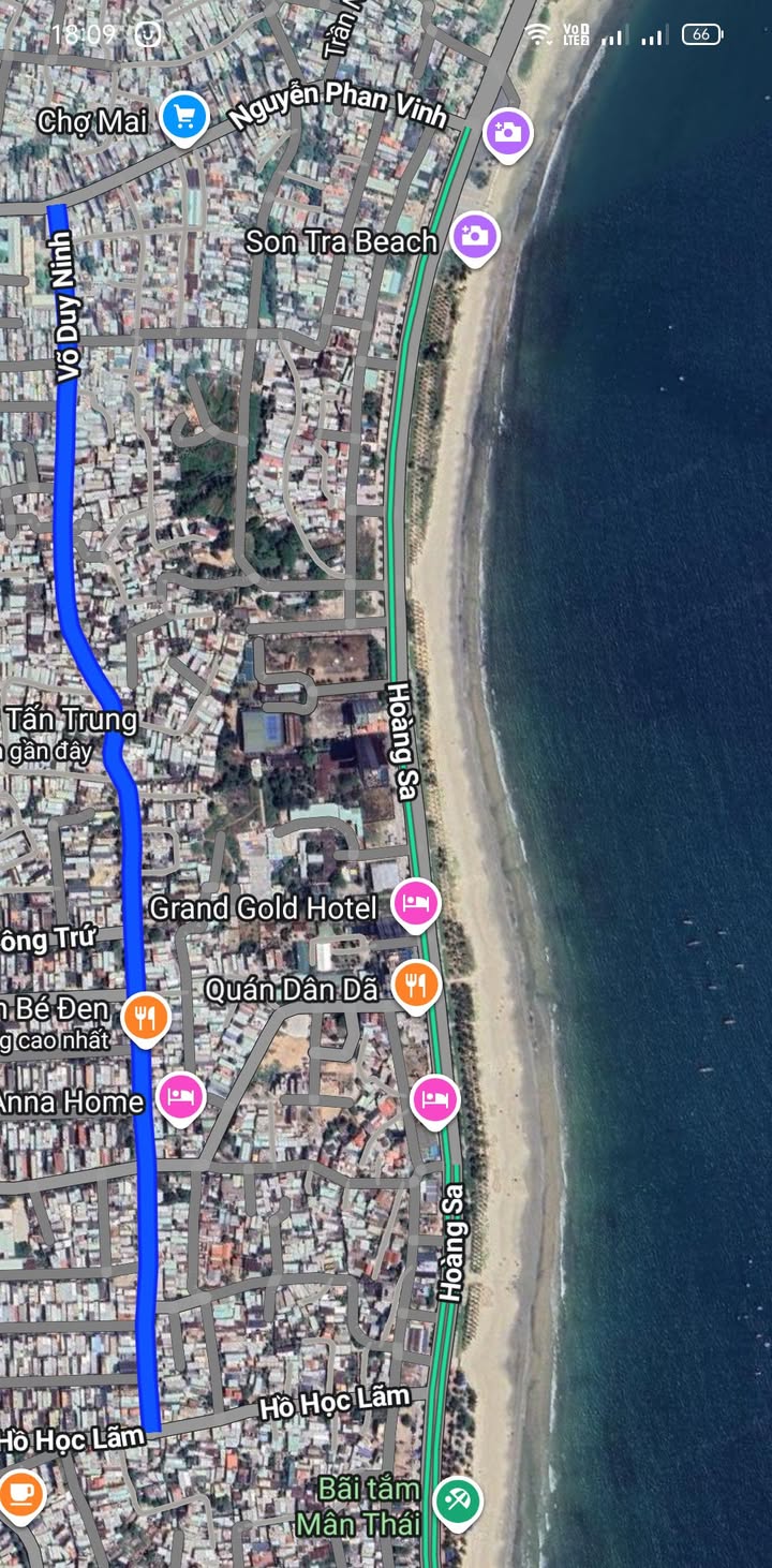 Đất mặt tiền đường Võ Duy Ninh, Sơn Trà, Đà Nẵng 320m² giá 20.8 tỷ - Cách biển 150m!