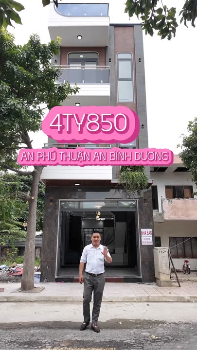 Nhà phố An Phú Thuận An 72m² giá 4.85 tỷ - Nội thất cao cấp, sẵn sàng vào ở!