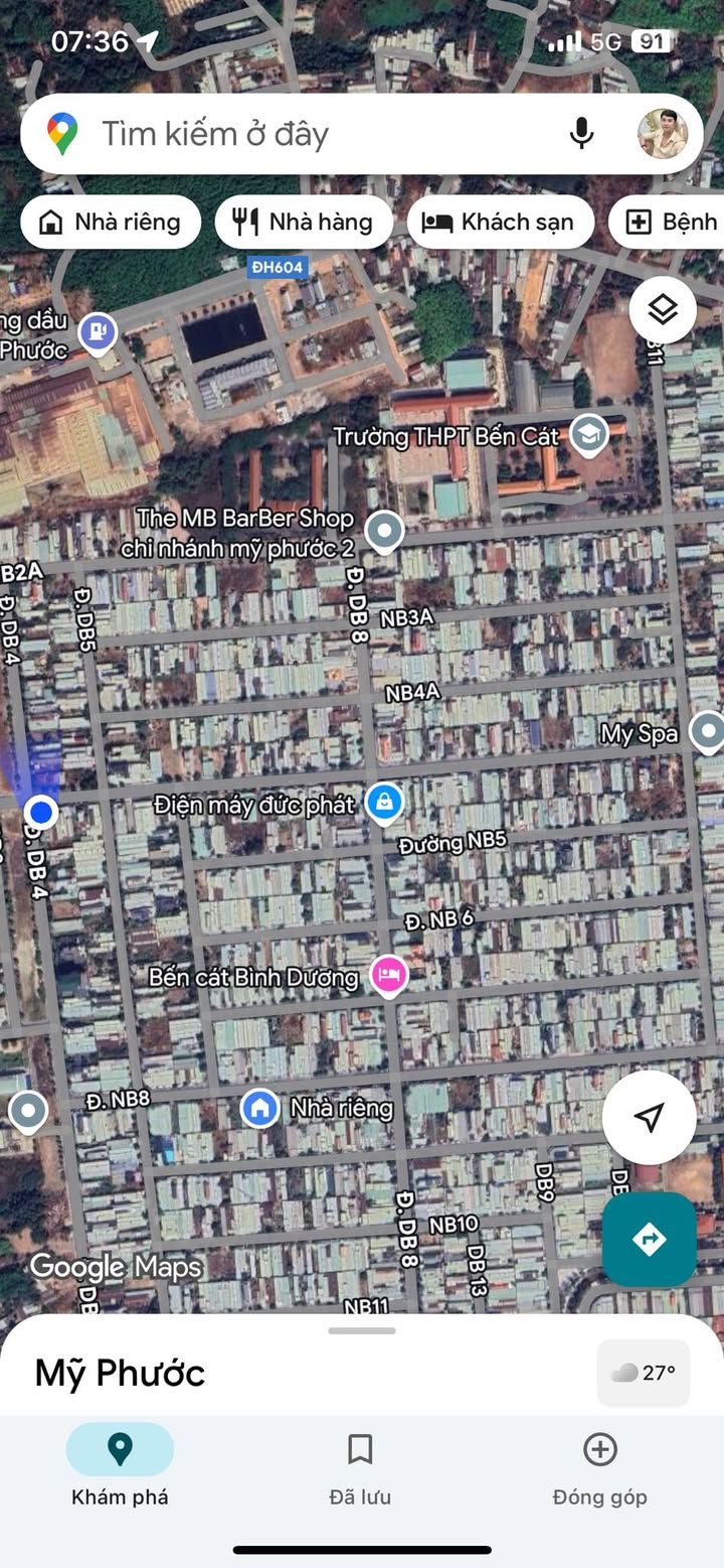 Đất nền Mỹ Phước Bến Cát 430m² giá 4 tỷ - Tiềm năng sinh lời cao!