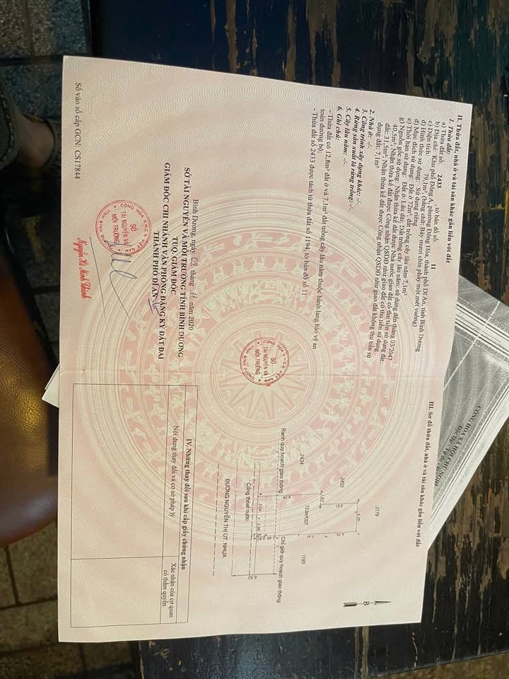 Bán đất mặt tiền Nguyễn Thị Út, Dĩ An 88m² giá 4.5 tỷ - Đầu tư kinh doanh lý tưởng!