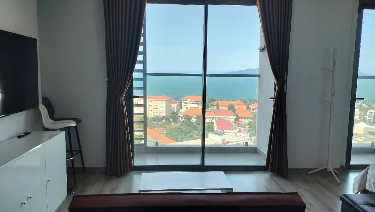 Căn hộ Studio Marina Suites Nha Trang 44m² giá 12 triệu - Nội thất hiện đại, view biển