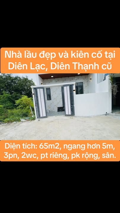Nhà 2 tầng Diên Lạc 64m² giá 1.8 tỷ - Thiết kế đẹp, pháp lý rõ ràng!