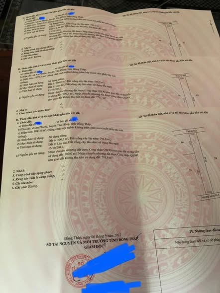 Đất thổ cư 900m² tại xã An Phước, huyện Tân Hồng - Giá chỉ 9.666 tỷ